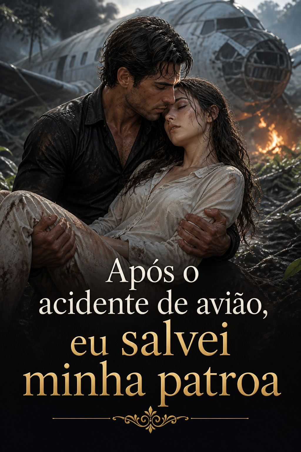 Após o acidente de avião, eu salvei minha patroa