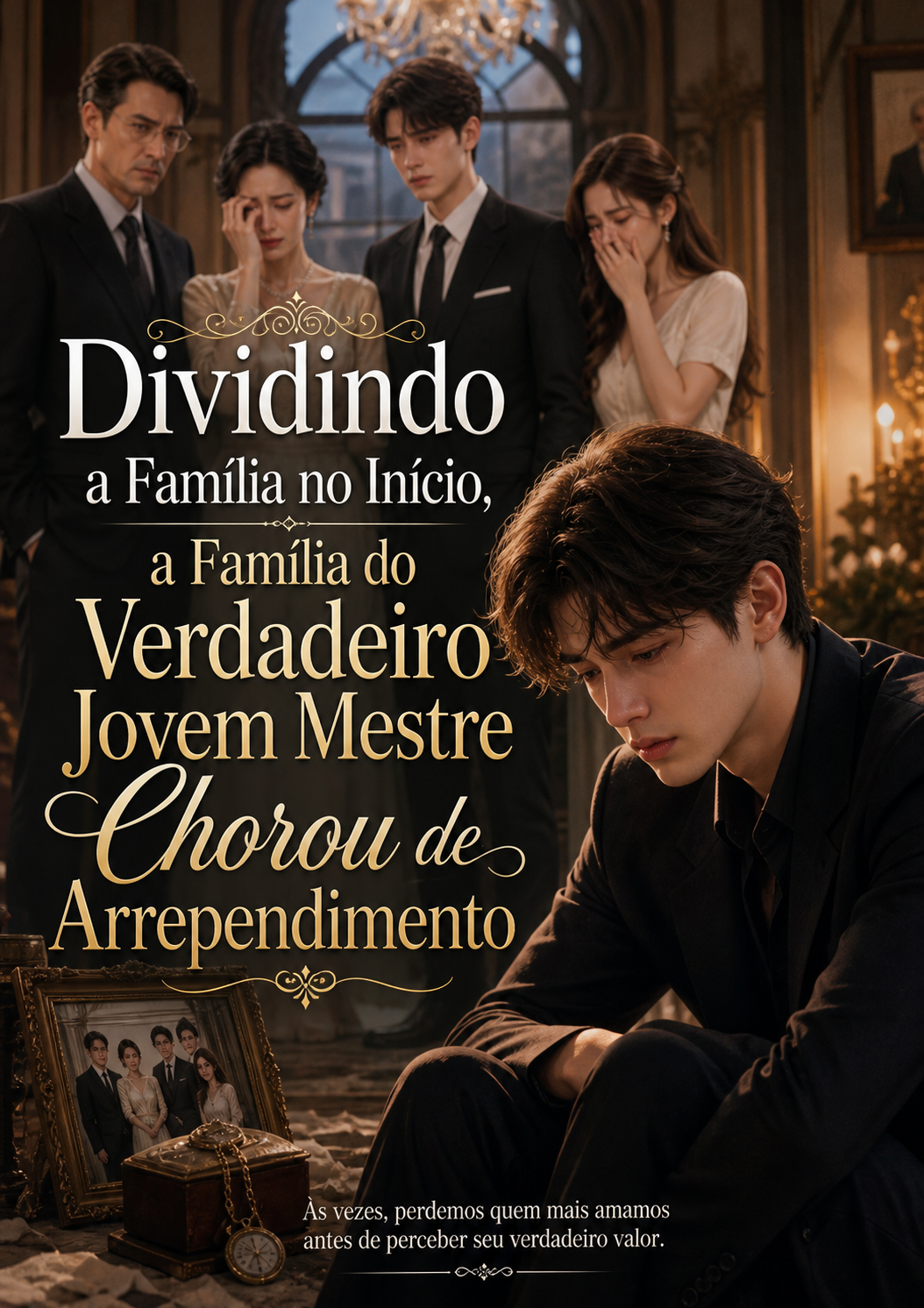 Dividindo a Família no Início, a Família do Verdadeiro Jovem Mestre Chorou de Arrependimento