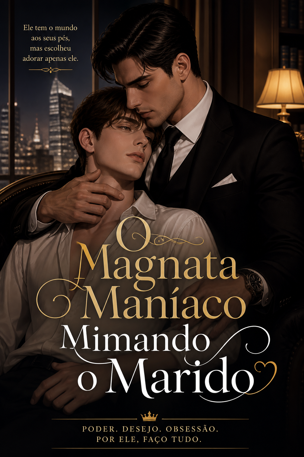 O Magnata Maníaco Mimando o Marido