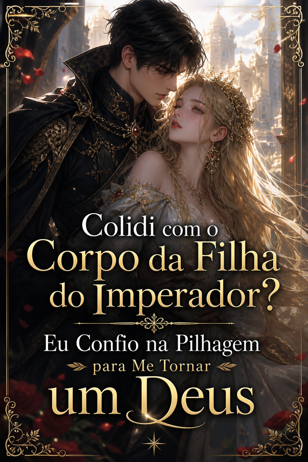 Colidi com o Corpo da Filha do Imperador? Eu Confio na Pilhagem para Me Tornar um Deus
